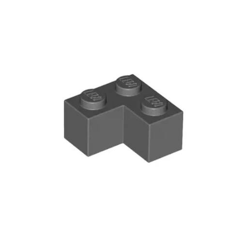乐高/LEGO积木零配件 4211109 2357 深灰色 2x2 转角砖 拐角砖