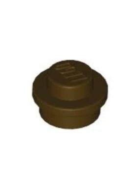 乐高/LEGO积木零件 6315780 4073 6141 34823 深棕色 1x1小圆板