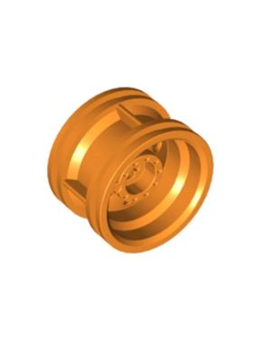 乐高LEGO配件 6207477 56145 4495219 4539910橙色 30×20mm 轮毂