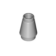 乐高/LEGO积木零配件 4529241 4589 59900 15551 浅灰色 1x1 圆锥