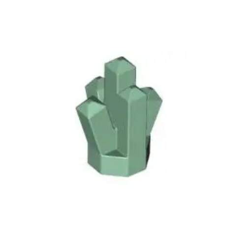 乐高LEGO 6454960 29377 30385 52 沙绿色 人仔配件 晶体矿石水晶