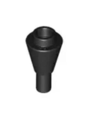 乐高/LEGO积木零件 6056234 11610 黑色 圆锥件 冰淇淋筒