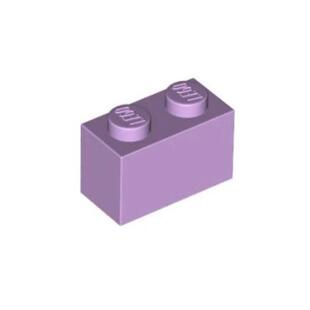 乐高/LEGO 6099352 3004 93792 浅紫色 1x2 基础砖