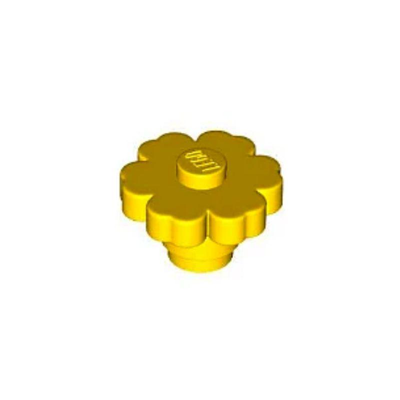 乐高/LEGO积木零件 6000022 98262 黄色 2x2 植物 花朵图片