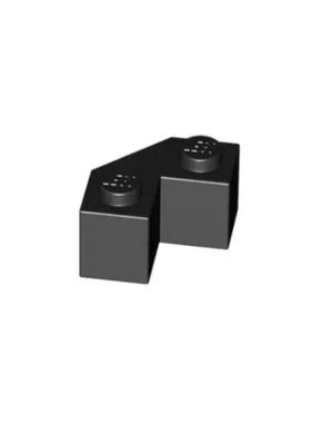 乐高/LEGO积木零件 4584274 87620 黑色2×2多面楔形砖