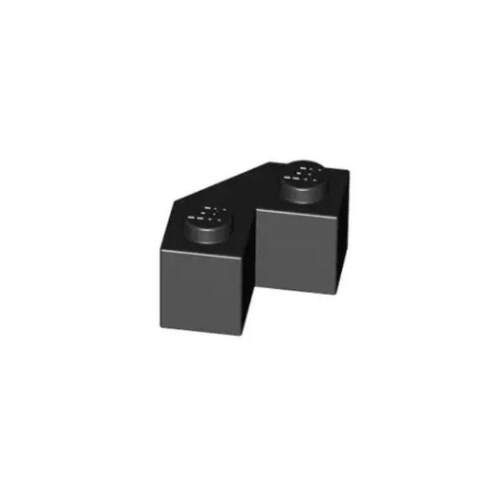 乐高/LEGO积木零件 4584274 87620 黑色2×2多面楔形砖