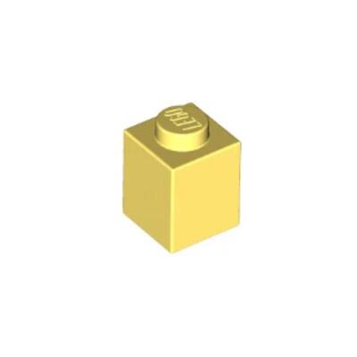 乐高/LEGO积木零件 6022084 3005 30071 35382 亮浅黄色1x1基础砖