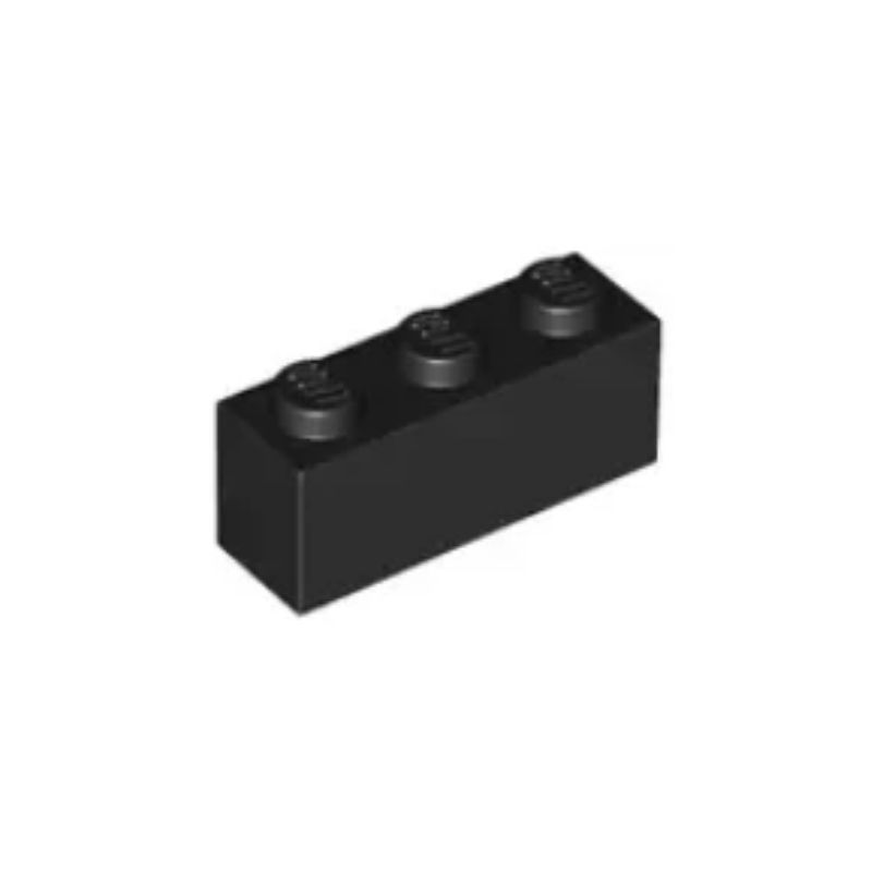 乐高/LEGO积木零件 362226 3622 黑色 1x3 基础砖 45505