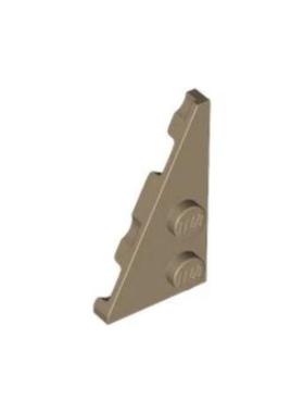 乐高/LEGO积木零件 6480358 65429 深米色 2x4楔形板 左