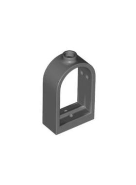 乐高/LEGO积木零件 6143849 30044 深灰色 1x2x2顶窗框 4224064