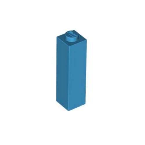乐高/LEGO积木零件 6420725 14716 深湖蓝色 1x1x3砖 支柱