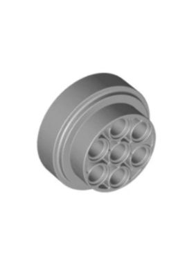 乐高/LEGO积木零件 4511007 60208 浅灰色 32x15mm 涡轮 通气