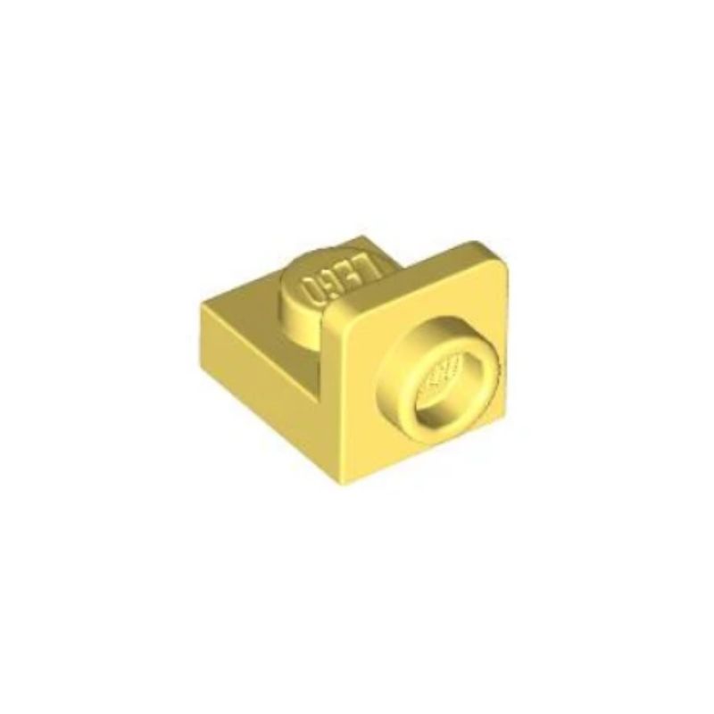 乐高/LEGO积木零配件 6236034 36840 亮浅黄色 1x1 反向托架件