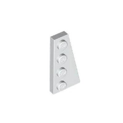 乐高/LEGO积木零件 4160857 41769 白色 2x4 楔形板右