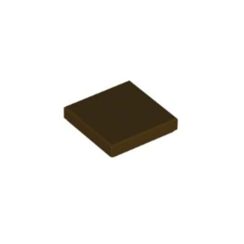 乐高/LEGO积木零配件 6179803 3068 深棕色 2x2 光面板 3068b