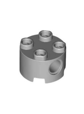 乐高/LEGO 6372076 79566 17485 6078985 浅灰色 2x2带栓孔圆柱砖