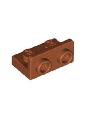 乐高/LEGO积木零配件 6440767 99780 深橙色 1x2 反向托架壁板