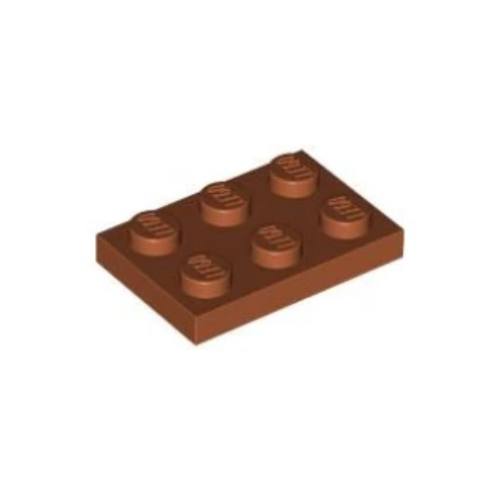 乐高LEGO零件 6359717 3021 03021 4164436 深橙色  2x3 基础板