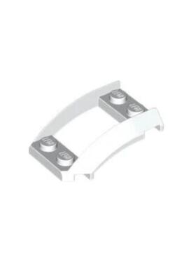 乐高/LEGO积木零件 6135186 47755 6054512 白色 2x4 镂空楔形件