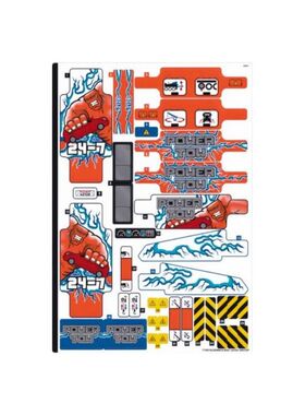 LEGO/乐高积木零件 机械科技系列 42128 重型拖车机械组 全新贴纸