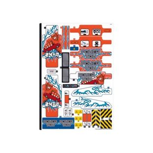 LEGO/乐高积木零件 机械科技系列 42128 重型拖车机械组 全新贴纸