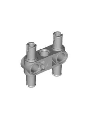 乐高LEGO机器人零件 4225033 48989 65489 浅灰色 栓连接 6282158