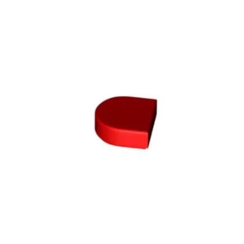 乐高/LEGO积木零件 6258973 24246 35399 红色 1X1 半圆 光面板