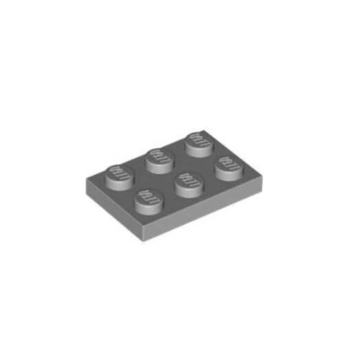 乐高/LEGO积木零件 4211396 3021 浅灰色 2x3 基础板