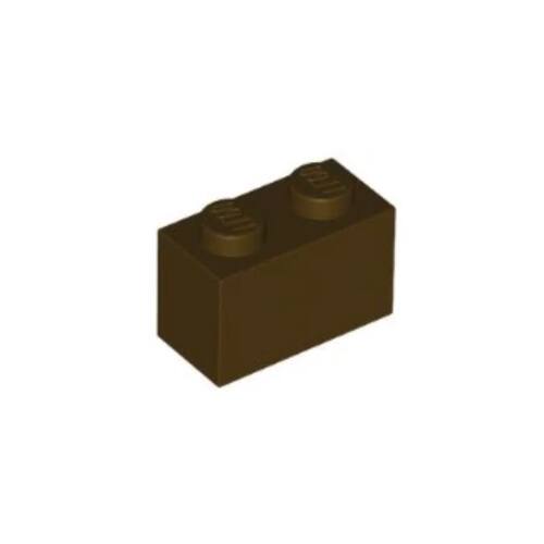 乐高/LEGO零件 6058257 3004 93792 4623774 深棕色 1x2 基础砖