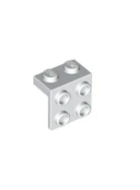 乐高LEGO 6117940 44728 92411 21712 白色 托架 4203147 4277926