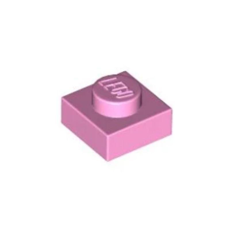 乐高/LEGO积木零件 6031883 3024 4245305 亮粉色 1x1基础板