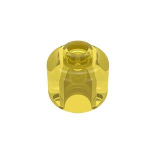 乐高/LEGO积木零件 6513997 28621 3626 30011 透明黄色 人仔头部