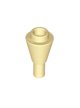 乐高/LEGO积木零件 6017003 11610 米色 圆锥件 冰淇淋筒