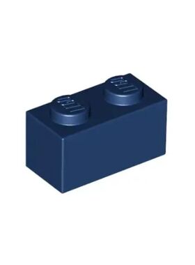 乐高/LEGO积木零配件 4249891 3004  93792 深蓝色 1x2 基础砖