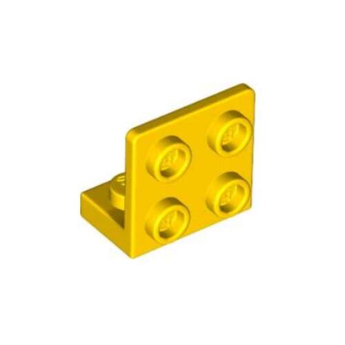 乐高/LEGO积木零件 6208753 99207 黄色 1x2-2x2 反向托架件