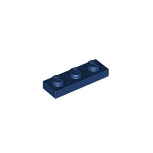 乐高/LEGO积木零配件 4177735 3623 深蓝色 1x3 基础板