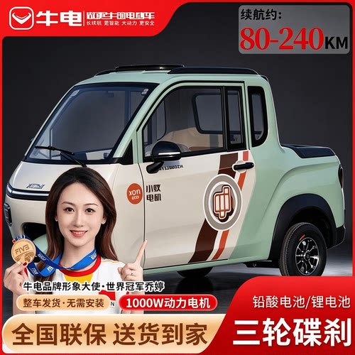 牛电P3K电三轮客货两用可上牌