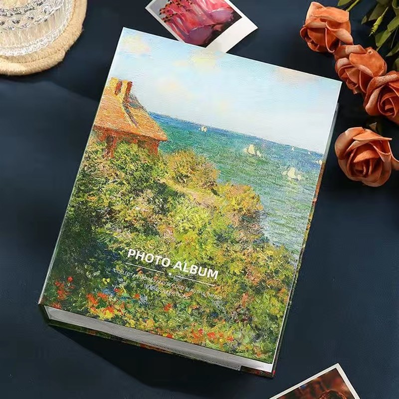 插页式小相册本大容量家庭影集相册本情侣纪念册六7寸5寸6寸200张