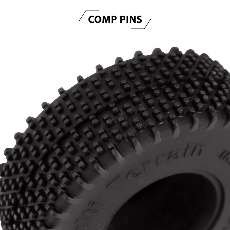 INJORA Comp Pins Multi Terrains 1.0 Wheel Tires 55*20mm for