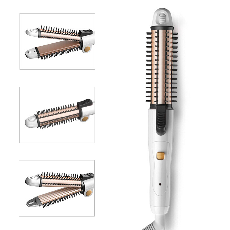 Multifunctional Hair Straightner Hair Curler 4 In 1 Wand Cur