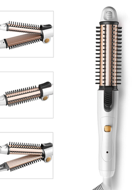 Multifunctional Hair Straightner Hair Curler 4 In 1 Wand Cur