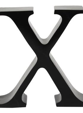 创意字母OX书挡摆件书靠家居装饰品书架书房书立卧室书房桌面摆设