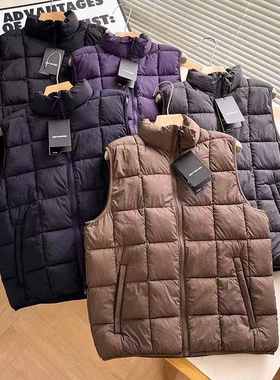 UINQUT/秋冬男装女装情侣款空气棉服马甲保暖背心外套马夹483632