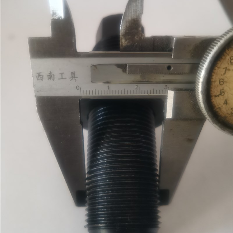 机床调整螺栓加工中心地脚螺栓 M30调平螺丝水平顶拉螺栓调质发黑