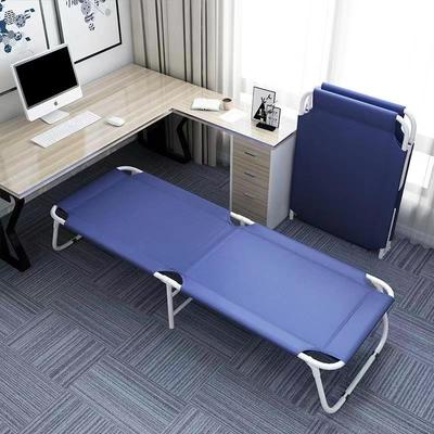 折叠床办公室午休神器椅简易陪护床家用小巧单人床便携加固午睡床