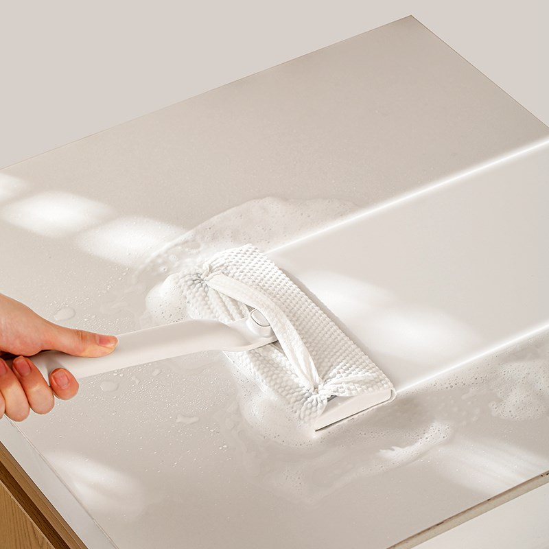 洗脸巾拖把夹洗面巾平板拖把懒人免手洗万能拖二次利用迷你小拖把