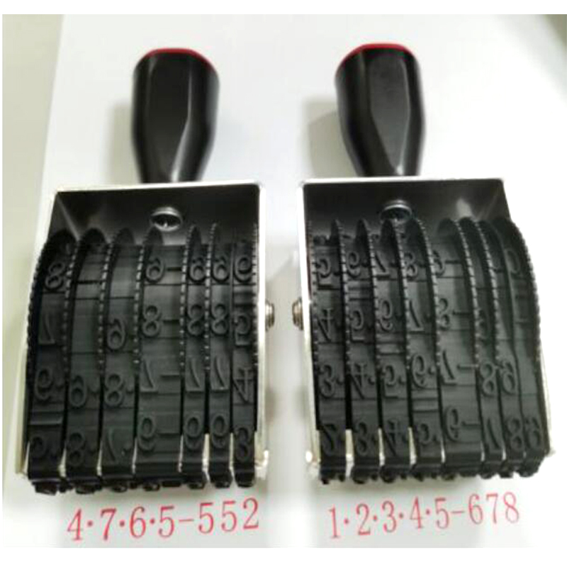 字母数字可调生产批号年月日期合同编码回墨印皮带转动档案章定制