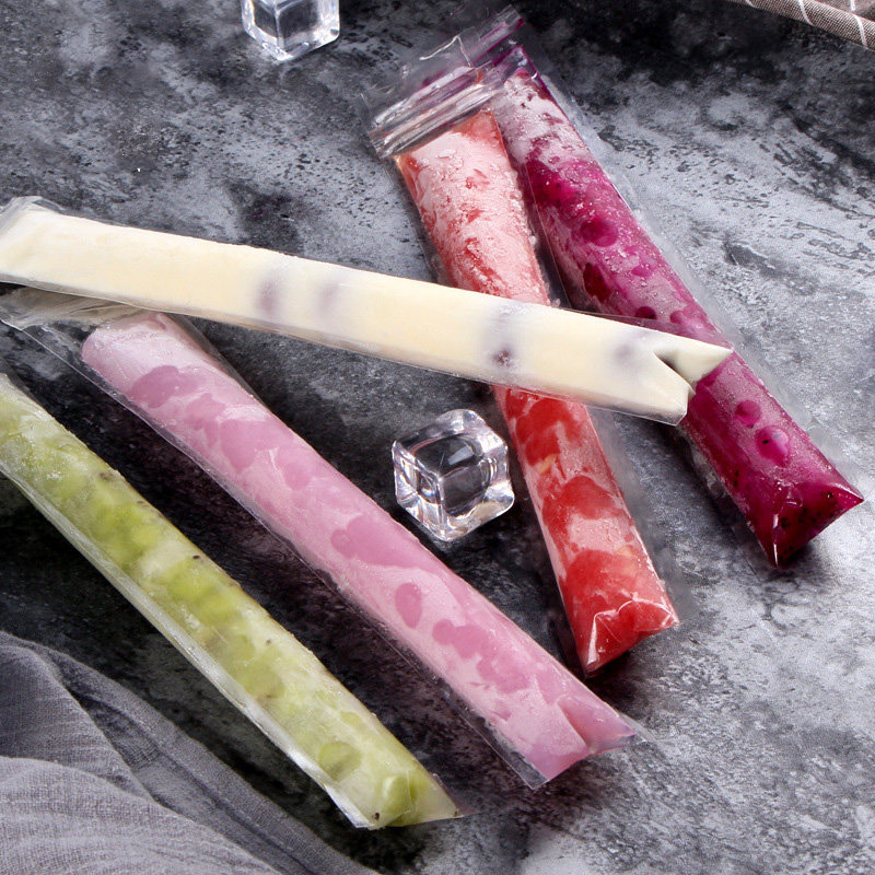 手工雪糕包装袋一次性棒透明塑料装冰糕冰棒碎冰冰棒的袋子带封口