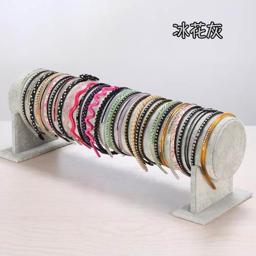 新款直销绒布头箍架 发箍架 发卡架 首饰架 饰品展示架 韩版珠宝