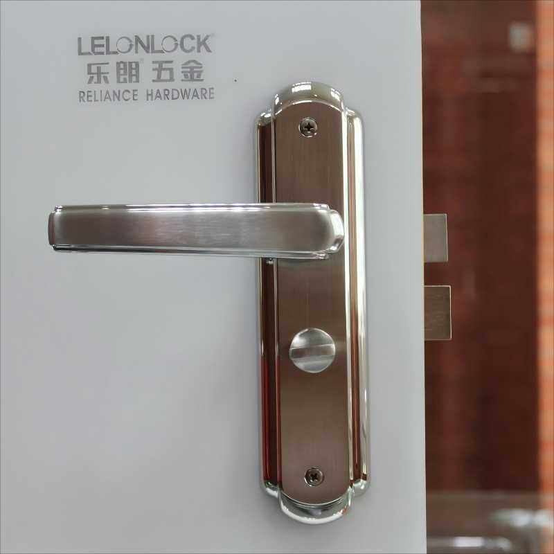 新款直销304不锈钢面板锁门锁欧式单舌房间锁室内通用型执手锁家,基础建材,机械门锁,淘宝优惠券,粉丝福利购,淘宝优惠卷